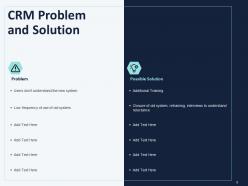 CRM Implementation Proposal Template Powerpoint Presentation Slides