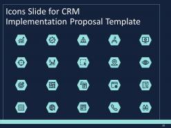 CRM Implementation Proposal Template Powerpoint Presentation Slides