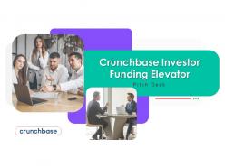 Crunchbase investor funding elevator pitch deck ppt template