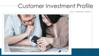 Customer investment profile organization aggressive growth balanced time income