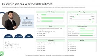 Customer Persona To Define Sales Improvement Strategies For Ecommerce Website