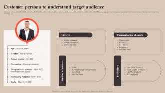 Customer Persona To Understand Strategy To Improve Enterprise Sales Performance MKT SS V