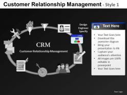 Customer relationship 2 powerpoint presentation slides db