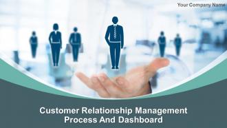 Customer relationship management process and dashboard powerpoint presentation slides