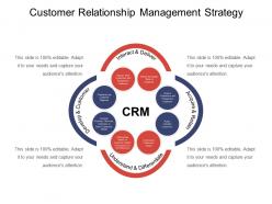 Customer relationship management strategy powerpoint templates  download