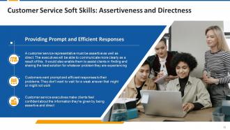 Customer Service Team Soft Skills Training Module on Customer Service Edu Ppt