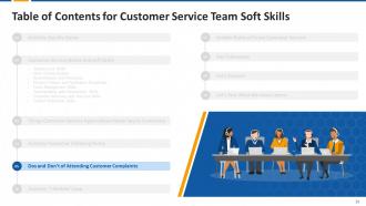 Customer Service Team Soft Skills Training Module on Customer Service Edu Ppt