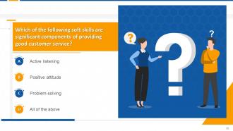 Customer Service Team Soft Skills Training Module on Customer Service Edu Ppt