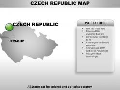 Czech republic country powerpoint maps