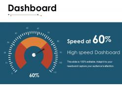 Dashboard snapshot ppt information