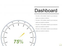 Dashboard snapshot sample of ppt presentation