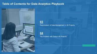 Data analytics playbook powerpoint presentation slides