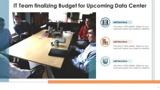 Data center budget powerpoint ppt template bundles