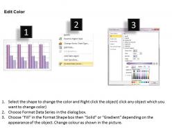 Data driven sets of business information powerpoint slides