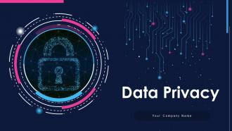 Data Privacy IT Powerpoint Presentation Slides