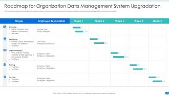 Data storage system optimization action plan powerpoint presentation slides