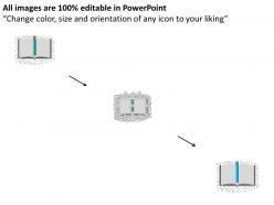 Db book with pencil education apps flat powerpoint design