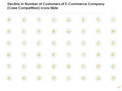 Decline In Number Of Customers Of E Commerce Company Case Competition Complete Deck