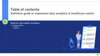 Definitive Guide To Implement Data Analytics In Healthcare Sector Data Analytics CD Adaptable Captivating