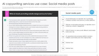 Deploying AI Writing Tools For Effective Content Generation Powerpoint Presentation Slides AI CD V Analytical Unique