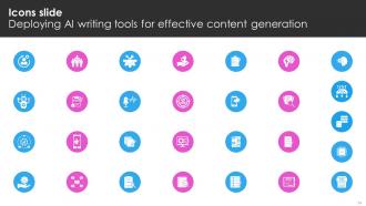 Deploying AI Writing Tools For Effective Content Generation Powerpoint Presentation Slides AI CD V Multipurpose Content Ready