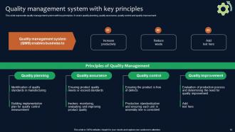 Deployment Of Manufacturing Strategies To Improve Production Operation Management Strategy CD V Multipurpose Analytical