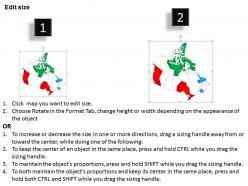 Detailed map of canada 1114