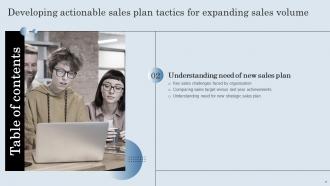 Developing Actionable Sales Plan Tactics For Expanding Sales Volume Complete Deck MKT CD V Designed Unique