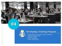 Developing And Implementing Human Resource Online Training Program Powerpoint Presentation Slides