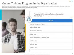 Developing And Implementing Human Resource Online Training Program Powerpoint Presentation Slides