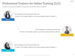 Developing And Implementing Human Resource Online Training Program Powerpoint Presentation Slides