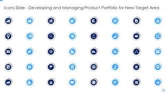 Developing And Managing Product Portfolio For New Target Area Complete Deck