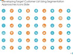 Developing target customer list using segmentation approaches powerpoint presentation slides