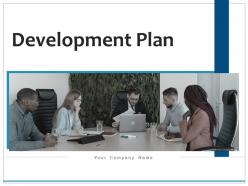 Development plan resources identifying business development growth encouraging