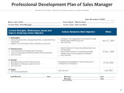 Development plan resources identifying business development growth encouraging