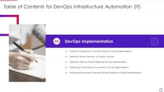 Devops infrastructure automation it powerpoint presentation slides