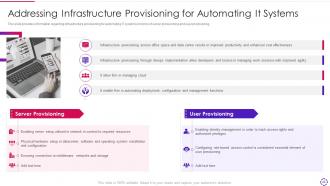 Devops infrastructure automation it powerpoint presentation slides