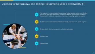 Devops qa and testing revamping speed and quality it powerpoint presentation slides