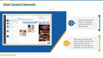 Different Customer Service Channels Training Module on Customer Service Edu Ppt