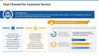 Different Customer Service Channels Training Module on Customer Service Edu Ppt