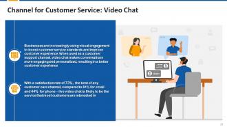 Different Customer Service Channels Training Module on Customer Service Edu Ppt