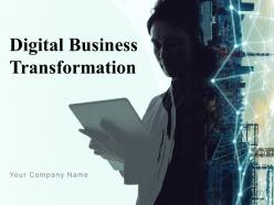 Digital business transformation powerpoint presentation slides