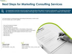 Digital Marketing Consulting For Business Proposal Powerpoint Presentation Slides