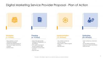 Digital marketing service provider proposal powerpoint presentation slides