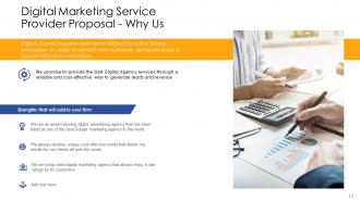 Digital marketing service provider proposal powerpoint presentation slides