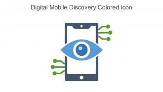 Digital Mobile Discovery Colored Icon In Powerpoint Pptx Png And Editable Eps Format