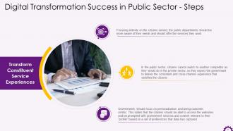 Digital Transformation in Public Sector Training ppt