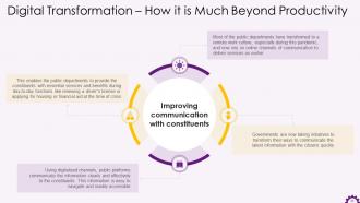 Digital Transformation in Public Sector Training ppt