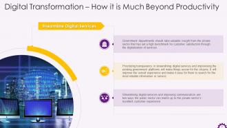 Digital Transformation in Public Sector Training ppt