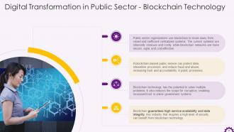 Digital Transformation in Public Sector Training ppt